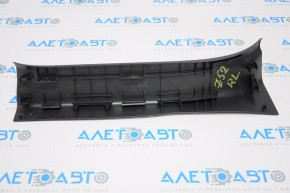 Nissan Murano z52 15-16 black inner rear left door sill trim, 2 stripes