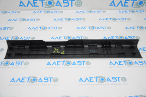 Nissan Murano z52 15-16 black inner door sill trim, front left, 2 stripes
