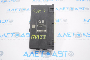 Block ECU engine computer Subaru Forester 14-14 SJ 2.5 automatic transmission chip breakage