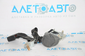 Rear seat belt central Ford Fiesta 11-19 4d black