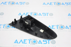 Rear left window lift control Nissan Sentra 13-19 black, with black trim