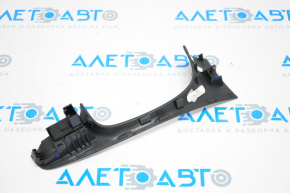 Rear left window lift control for VW Jetta 11-18 USA, black, auto, with black trim