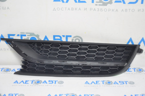 Front bumper grille left VW Passat b7 12-15 USA without fog lights, without molding