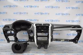 Torpedo front panel without AIRBAG Ford Fusion mk5 13-20 contact with water, broken fasteners, scratches