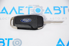 Ford Fusion mk5 13-16 4-button key, folding, chipped body