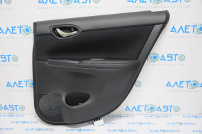 Door trim card rear right Nissan Sentra 13-15 black leather, defect