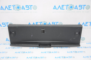 Nissan Sentra 13-19 trunk opening trim black, scratches