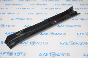 Door sill trim front left Nissan Sentra 13-17 black, worn
