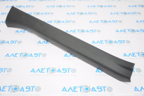 Door sill trim front right Nissan Sentra 13-17 black, worn