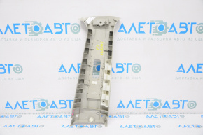 Center pillar trim upper belt left Nissan Sentra 13-19 gray