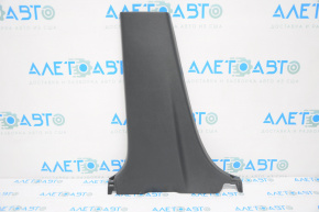 Center pillar trim lower left Nissan Sentra 13-19 black