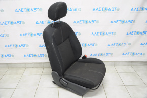 Passenger seat Nissan Sentra 13-15 without airbag, mechanical, cloth black