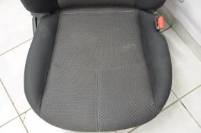 Passenger seat Nissan Sentra 13-15 without airbag, mechanical, cloth black
