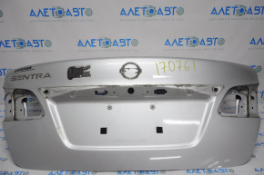 Nissan Sentra 13-17 trunk lid without camera, without spoiler silver k23 tychek