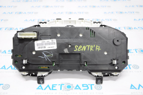 Instrument cluster Nissan Sentra 16-19 rest S 58k scratches