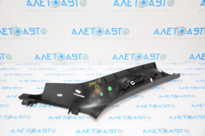 Front pillar trim left Fiat 500L 14-19 black