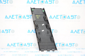 Center pillar trim lower right Fiat 500L 14-19 black