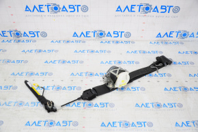 Passenger seat belt Fiat 500L 14-15 black, with tensioner