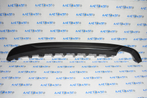 Lower trim of rear bumper Hyundai Sonata 15-17 SE for 1 pipe