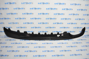 Lower trim of rear bumper Hyundai Sonata 15-17 SE for 1 pipe