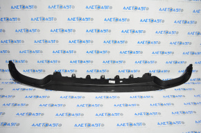 Lower trim of rear bumper Hyundai Sonata 15-17 sport for 2 pipes