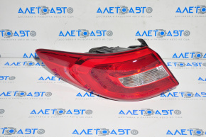Light outer wing left Hyundai Sonata 15-17 lamp