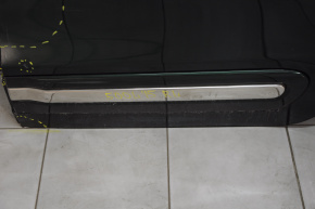 Door trim lower rear left Fiat 500L 14-17 with chrome, in body color