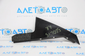 Rear right glass trim Fiat 500L 14-19 rear