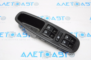 Front left window lift control Fiat 500L 14-17 black, 4 auto