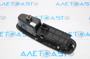 Front left window lift control Fiat 500L 14-17 black, 4 auto