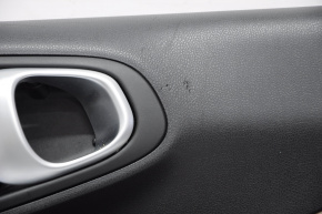 Door trim card front right Fiat 500L 14-17 black with beige insert, scratches