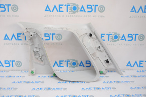 Rear pillar trim left Fiat 500L 14-19 gray, worn
