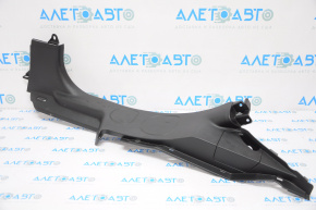 Door sill trim rear right Fiat 500L 14-19 black, worn