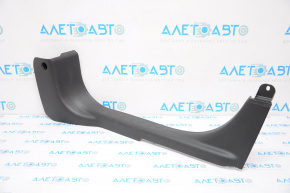 Door sill trim front right Fiat 500L 14-19 black, worn