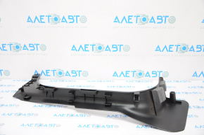Door sill trim front right Fiat 500L 14-19 black, worn