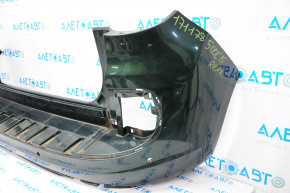 Bare rear bumper Fiat 500L 14-17 prerest Lounge for parking sensors
