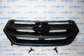 Grill grill Ford Edge 15-18 with fasteners sport black