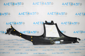 Door sill trim rear right Jeep Compass 17-24 black