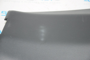 Center pillar trim lower right Jeep Compass 17-24 black, white spot creased