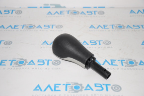 Gear knob Jeep Compass 17-22 rubber, gray overlay