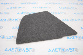 Left trunk pocket trim for Toyota Prius V 12-14, dark gray