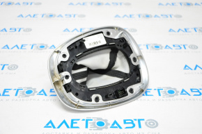 Gear shifter cover Fiat 500L 14-17 for automatic transmission, black leather