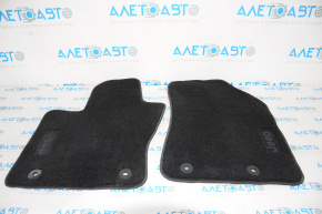 Set of floor mats Jeep Compass 17-24 cloth black