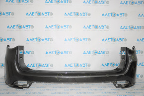 Rear bumper bare upper part Jeep Compass 17-20 broken fasteners in the middle, dents