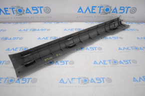 Front left inner door sill plate for Toyota Prius V 12-14, dark gray
