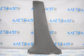 Lower left center pillar trim for Toyota Prius V 12-14, dark gray