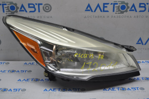 Headlight front right naked Ford Escape MK3 13-16 dorest halogen web