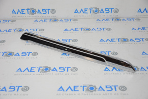 Rear bumper molding side right Ford Explorer 18-19 rest chrome