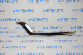 Front bumper molding left Ford Explorer 18-19 rest chrome