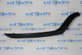 Front bumper molding right Ford Explorer 18-19 rest black